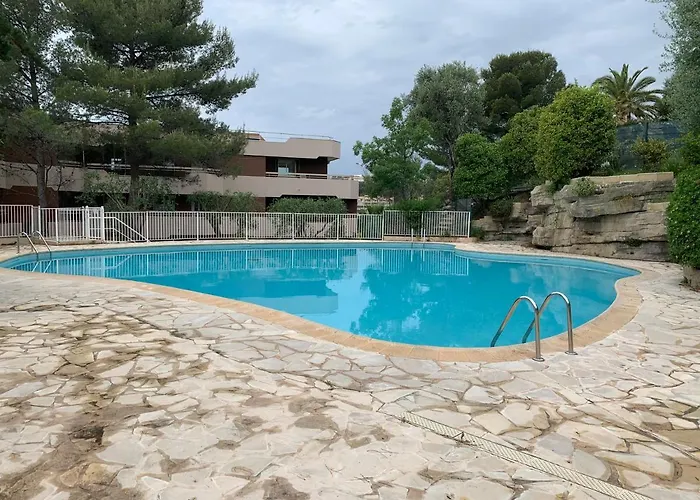Lejlighed Nice, Grand Studio - Piscine - Terrasse Vue Mer *