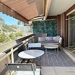 Nice, Grand Studio - Piscine - Terrasse Vue Mer Lägenhet *
