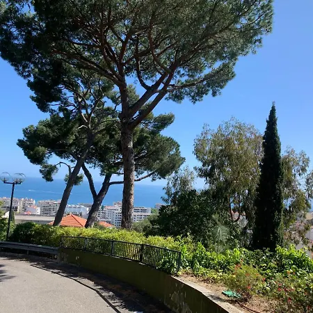 Daire Nice, Grand Studio - Piscine - Terrasse Vue Mer
